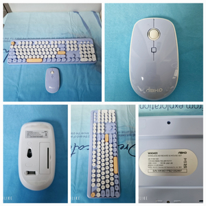 ABKO WKM01 무선 키보드 마우스 세트