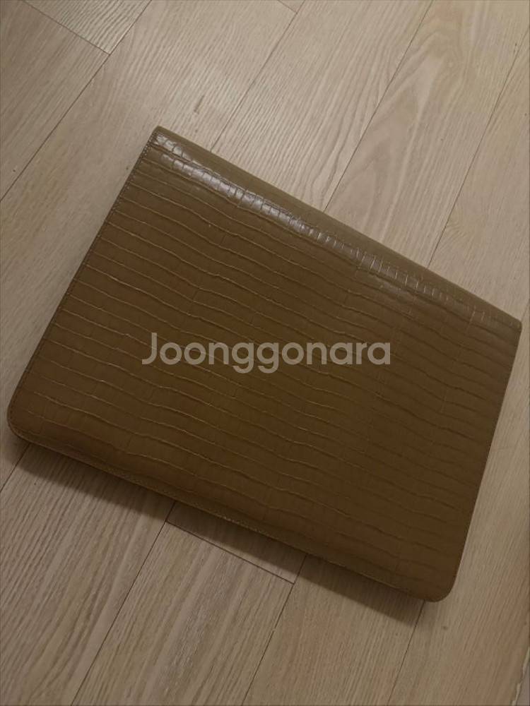 톰포드 크로커다일 악어가죽 금장T 클러치 백 가방--1