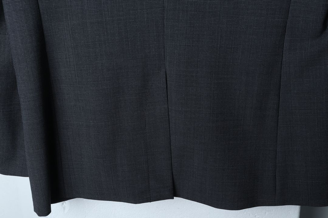 (M) 아르마니 정장 슈트 자켓 블레이저 그레이 체크 이미지