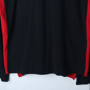 (L-XL) 폴로 랄프로렌 카라 긴팔티셔츠 블랙 레더