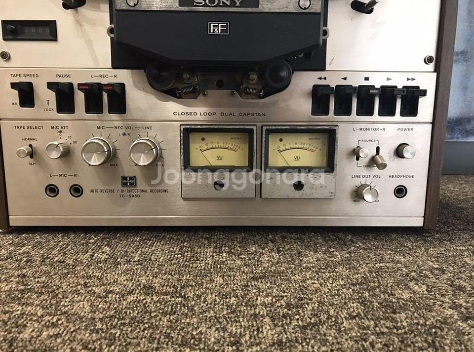 소니 Sony TC-5950 F & F 오픈 릴 데크--6