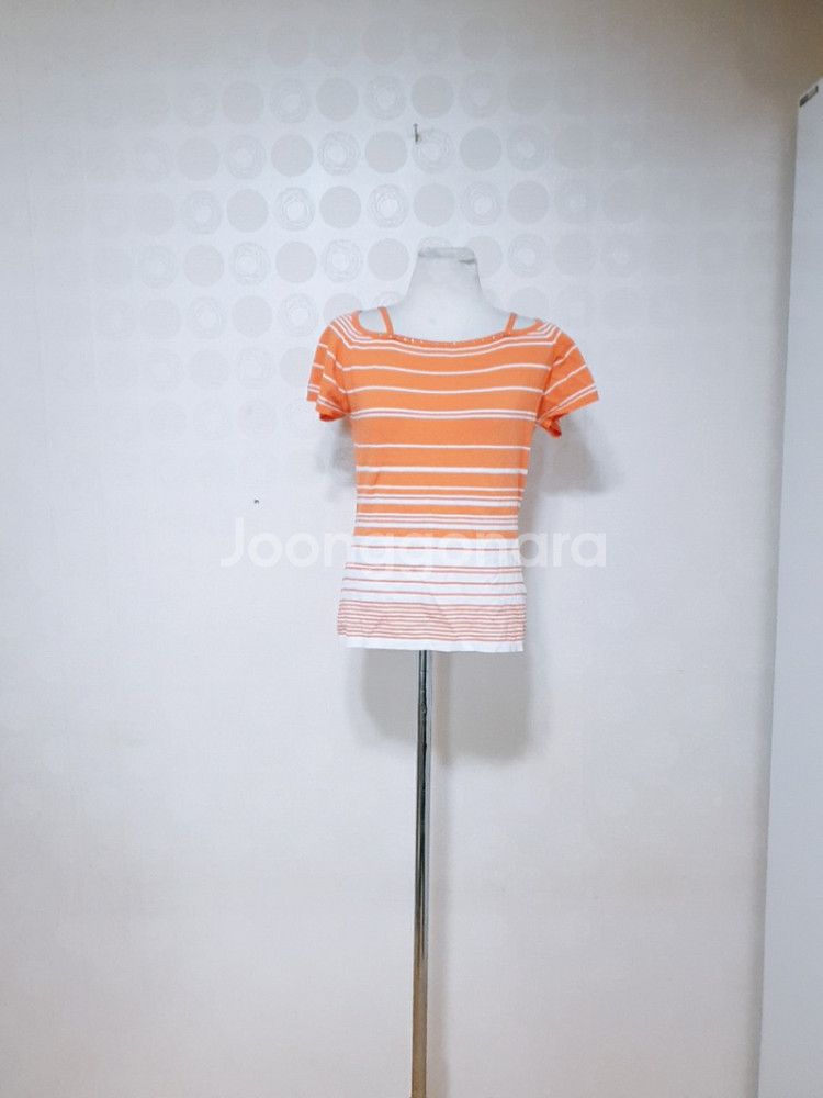 스트라이프/니트66/반팔니트66--0