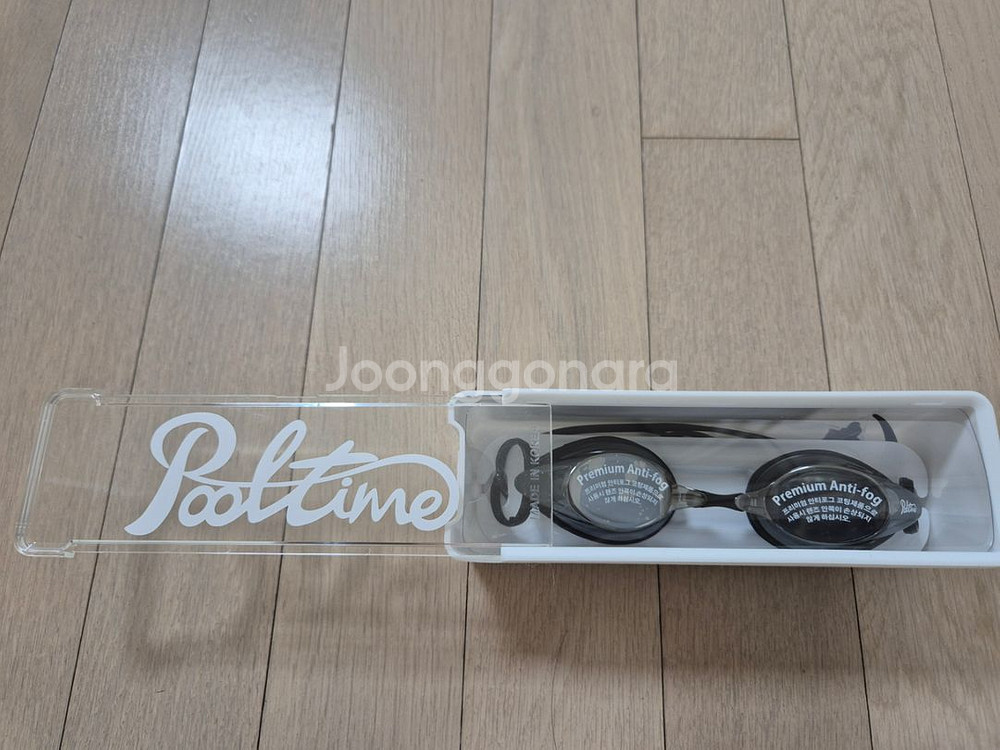 Pooltime 수경(새제품, 안티 포그)--0