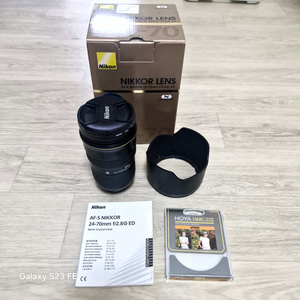 니콘 24-70mm f/2.8G ED 렌즈 판매합니다
