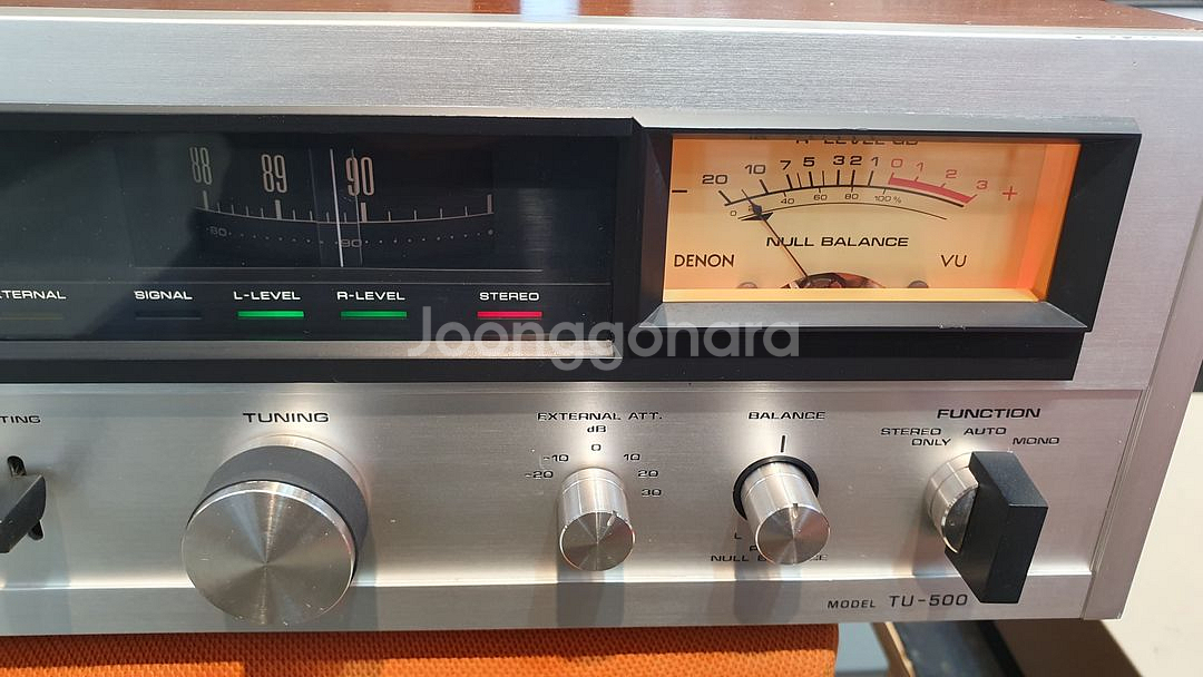 데논TU-500FM튜너/데논TU500FM튜너/초민트급--4