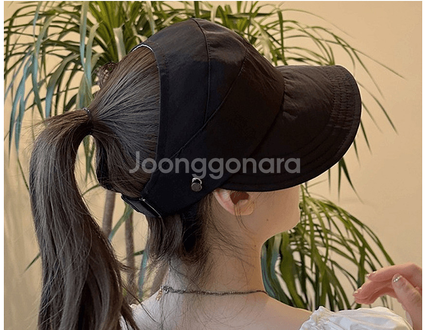 1+1 동남아 해외여행 여름 자외선차단 썬캡 돌돌이--5