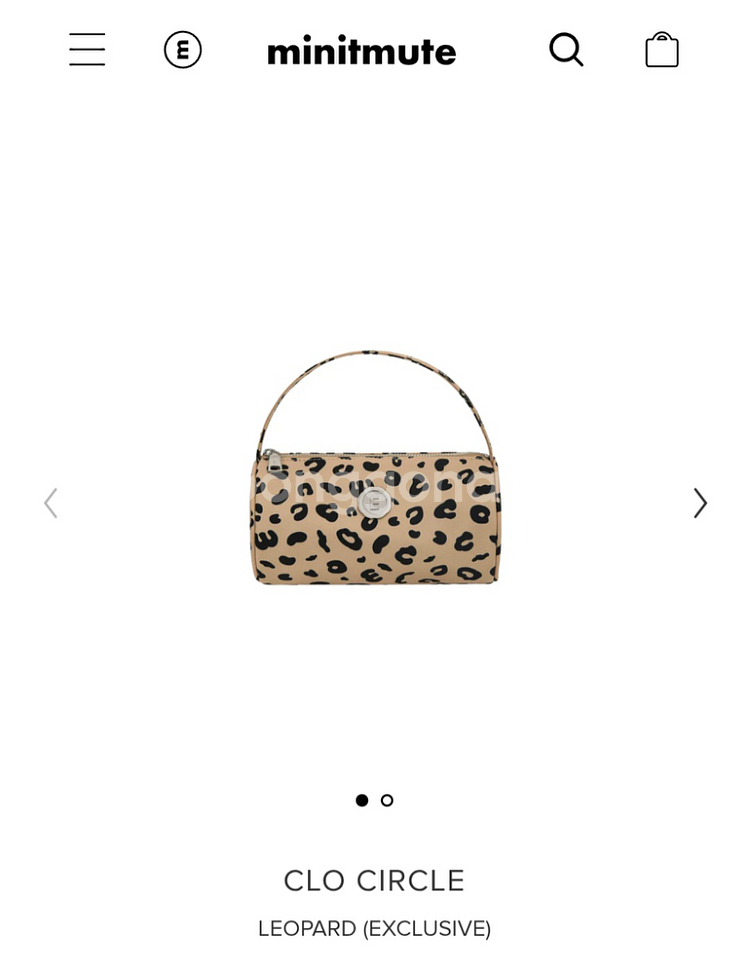 미닛뮤트 클로서클 레오파드 도쿄 직접구매 새상품--0