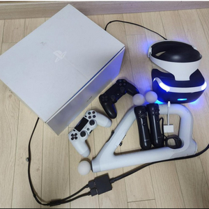 플스4+VR 풀셋(마이크래프트)포함