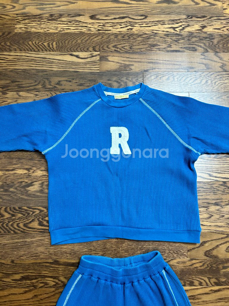 런래빗 골지 상하복 세트 12y--2