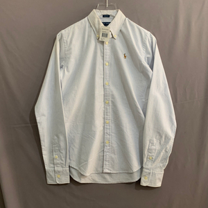 새상품 2 폴로 여성 블루 스트라이프 옥스포드 셔츠