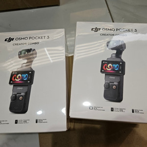 dji 오즈모 포켓3 크리에이터 콤보 미개봉 새상품