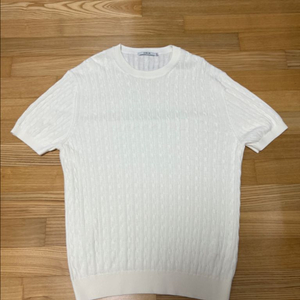 키뮤어 케이블니트 반팔 xl