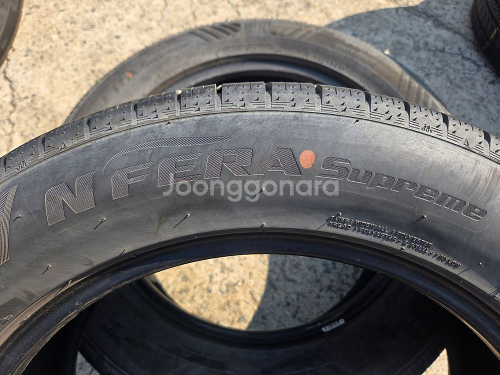 2355518 넥센 엔페라슈프림 중고타이어--1