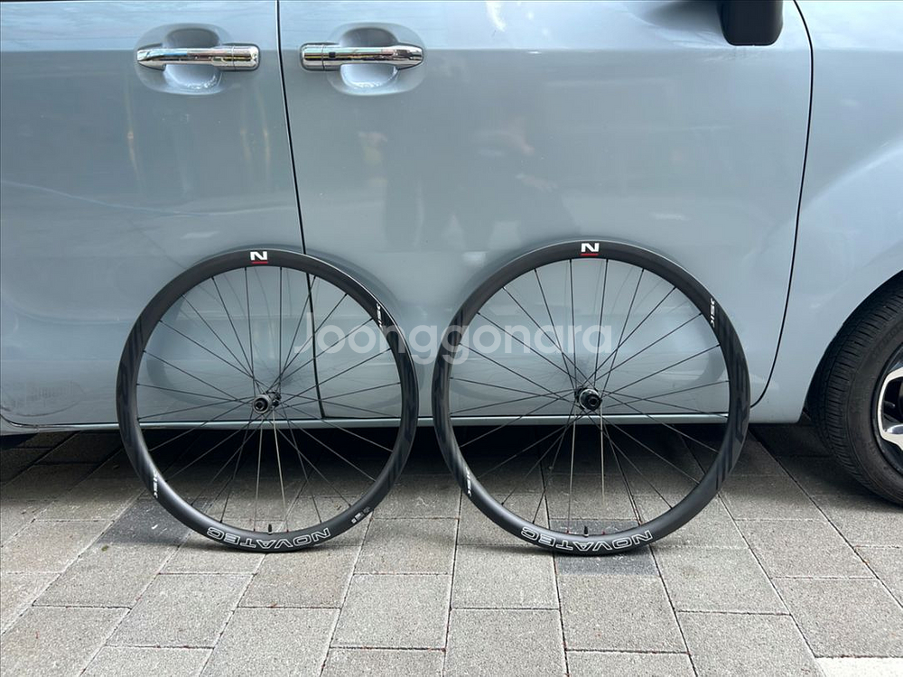 노바텍 R3 카본 디스크 로드자전거 휠셋 미사용 새것--4