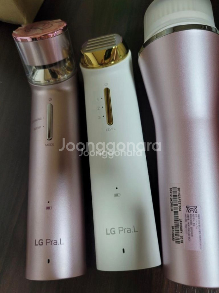 lg 프라엘 갈바닉 토탈케어 클랜져 세트--0