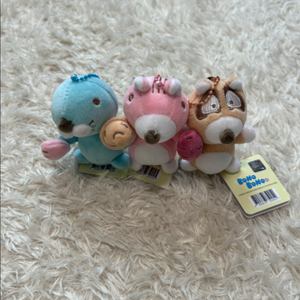 (새상품)정품 포로리 너부리 인형키링12cm 우정템