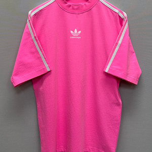발렌시아가 X 아디다스 미디엄 핏 반팔티 ( 오버핏여성