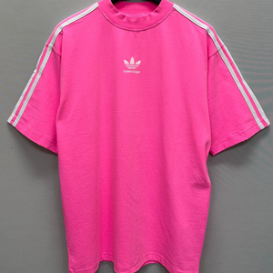 발렌시아가 X 아디다스 미디엄 핏 반팔티 ( 오버핏 )