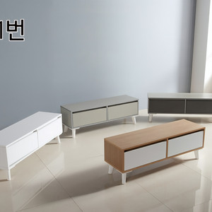 [최저가]거실장 TV 선반 원목 수납장 서랍장 티비장