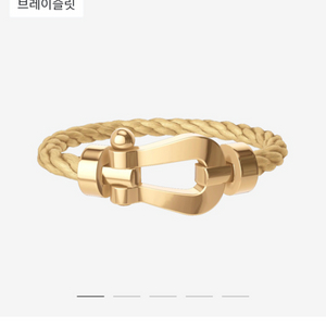 프레드포스텐팔찌 엑스라지옐로우골드매장가3400(정품보장