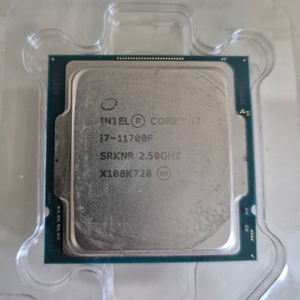 인텔 i7-11700F CPU 단품