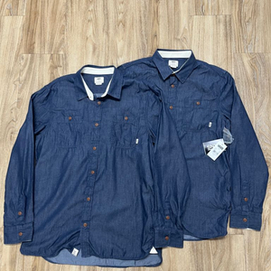 반스 데님 셔츠 M/L
