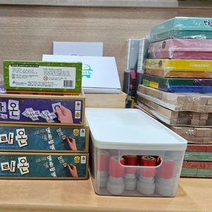 수학교구, 보드게임, 가베, 자석가베, 한글교재 등