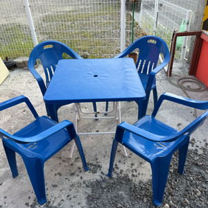 야외테이블 의자세트