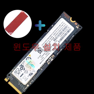 윈도우 설치 삼성 PM9A1 Gen4 SSD 512GB