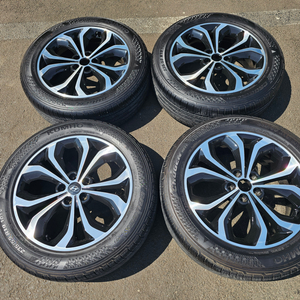 싼타페dm 19인치 휠타이어