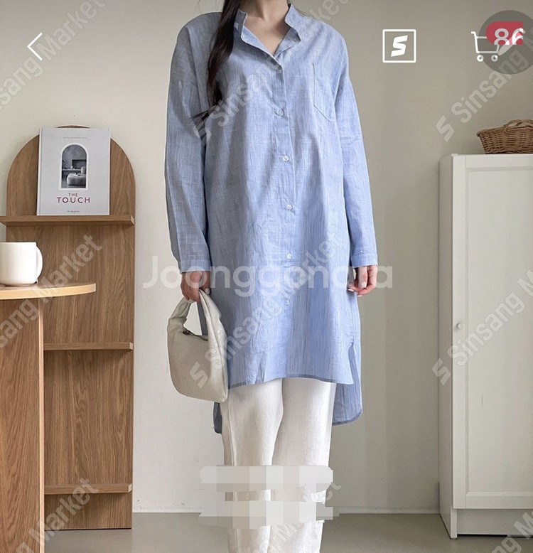 새상품)롱셔츠--0