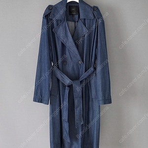 STAFF 스태프 데님 트렌치 롱코트 바바리 청자켓 F