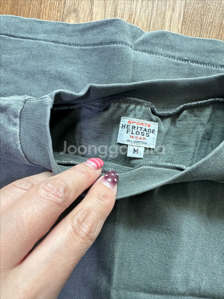 헤리티지플로스 롱슬리브 긴팔 그린 M--3