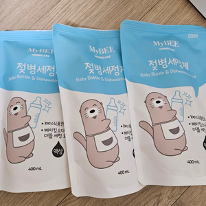 마이비 젖병세정제 & 과일세정제 400ml*3개 반택포