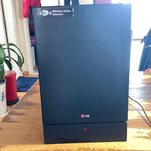 LG 무선 액티브 우퍼 S43A1-D 단독사용 불가