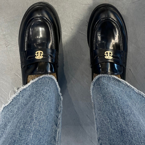 타임 엠블럼 로퍼 235