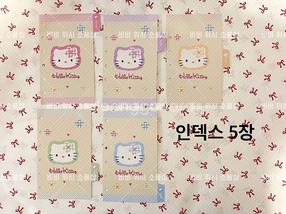 [자체제작] 고전 키티 서핑 태닝 비키니 다이어리 6공--3