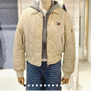 타미힐피거 퀼팅 봄버 자켓 판매합니다!사이즈는 S입니다