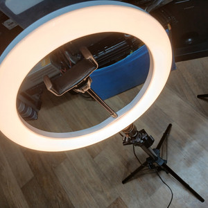 COMSOME LED-260 링라이트 방송조명 셑트