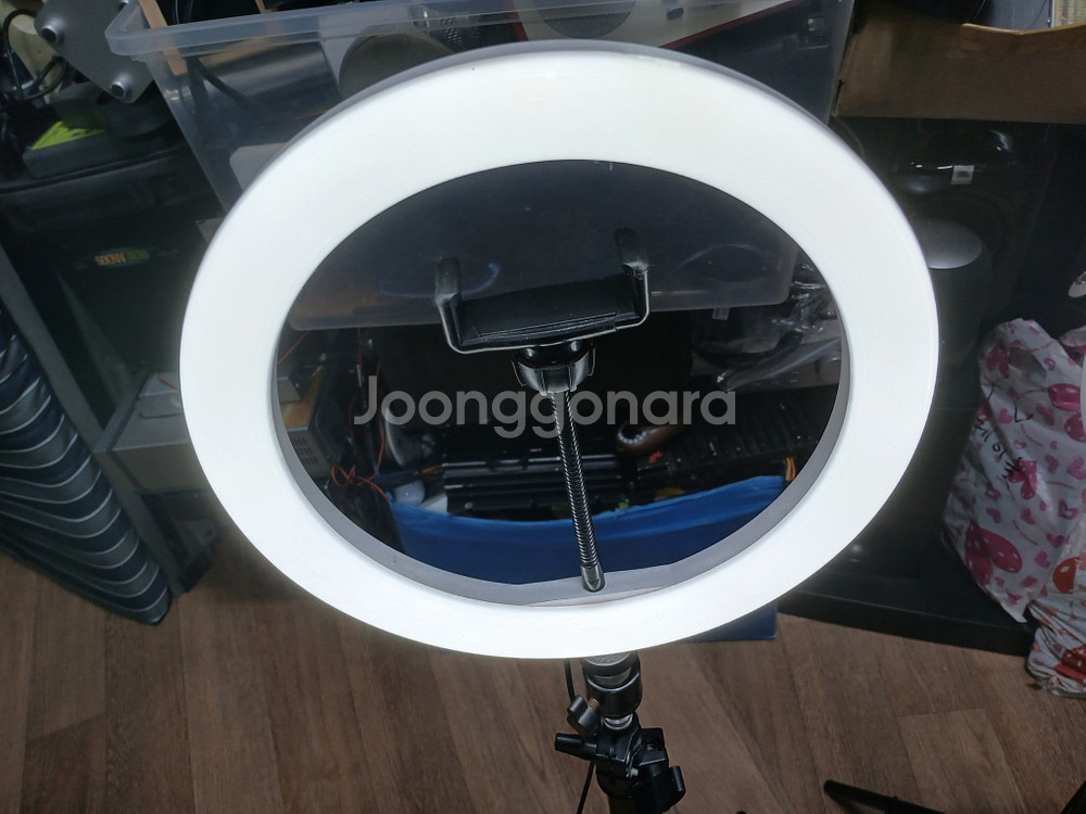 COMSOME LED-260 링라이트 방송조명 셑트--2