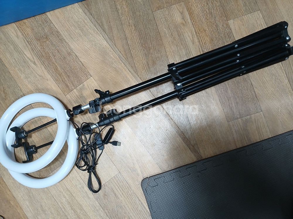 COMSOME LED-260 링라이트 방송조명 셑트--5