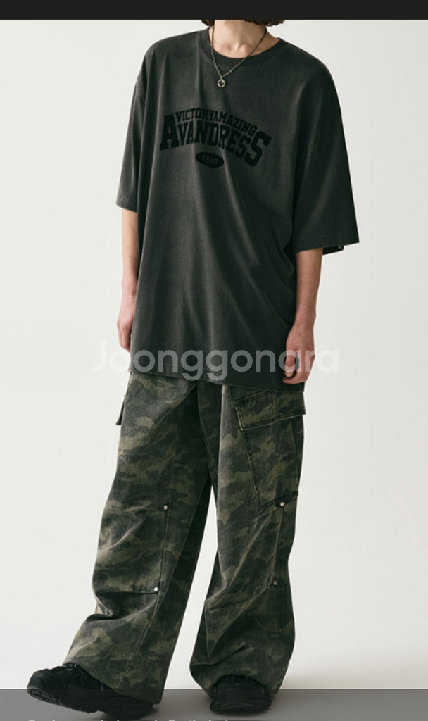 어반드레스 side big cargo Pants xs--5