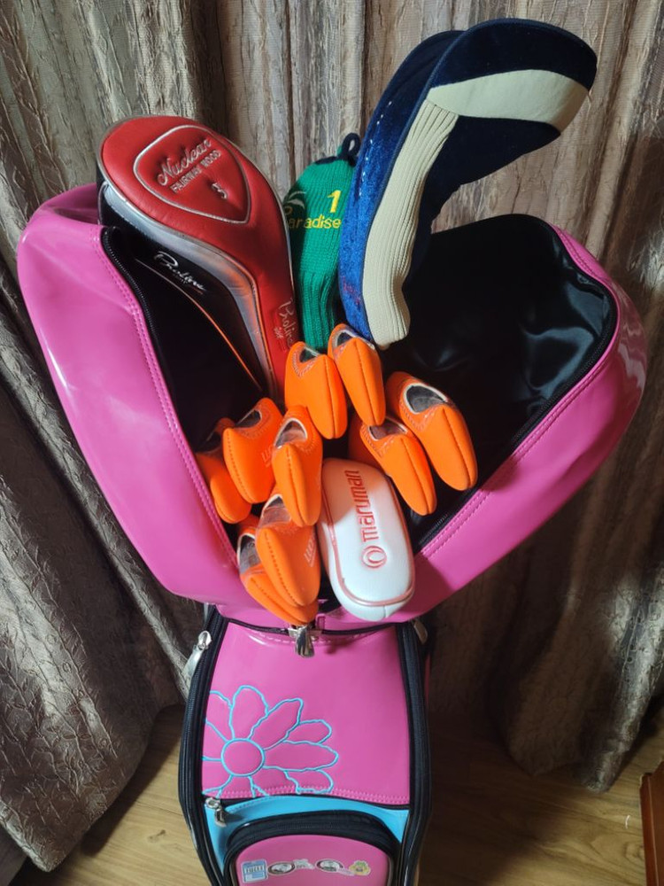 여성 마루망골프채풀세트 캐디백 새상품 명품급 이미지