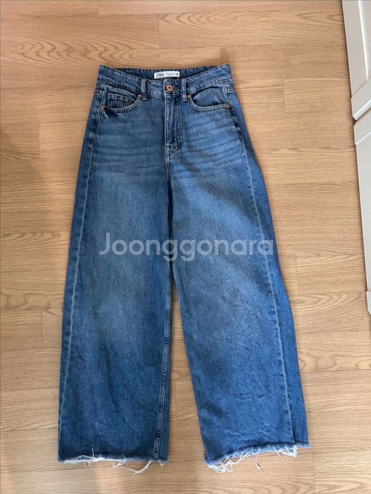 자라 와이드 청바지 eu36--0