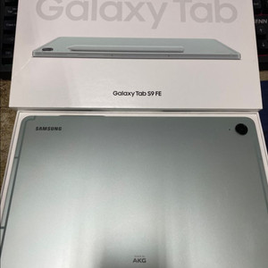 새제품 갤럭시탭S9FE 민트 128GB 와이파이용