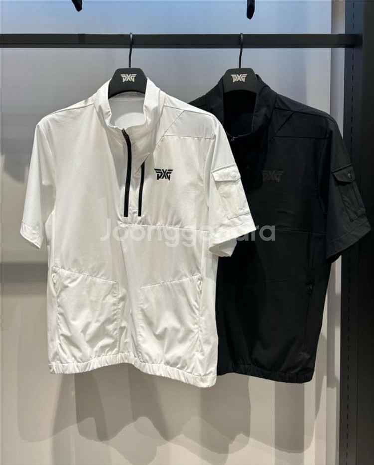 PXG 골프 남성 썸머 숏 슬리브 아노락 반팔--8