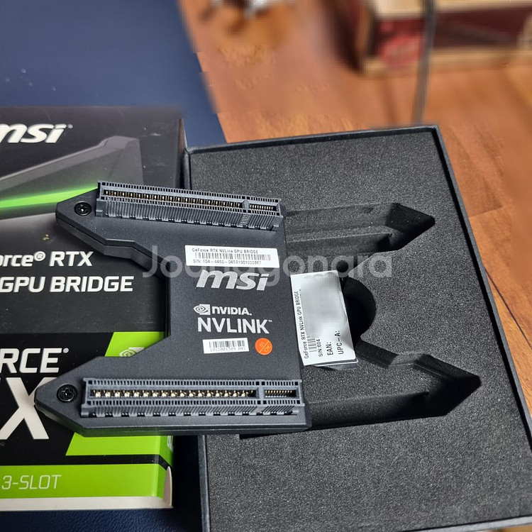nvlink 지포스 RTX 20시리즈전용. 3슬롯--1