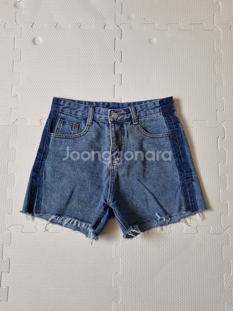 여성청반바지 S사이즈(중고)--0