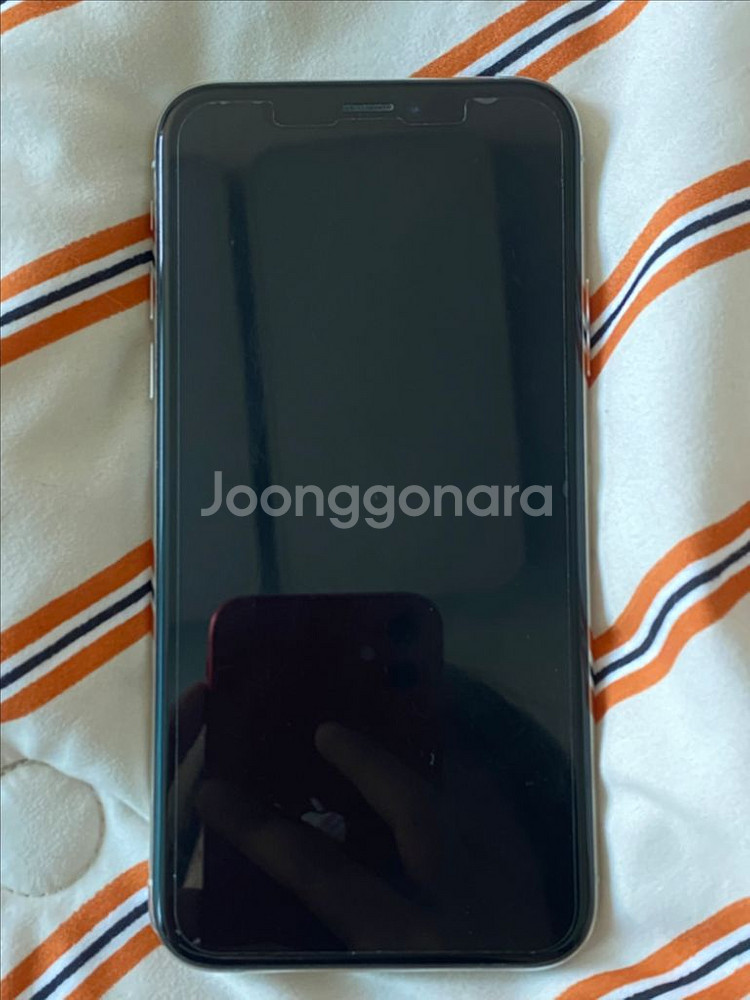 아이폰xs 64기가 실버--1