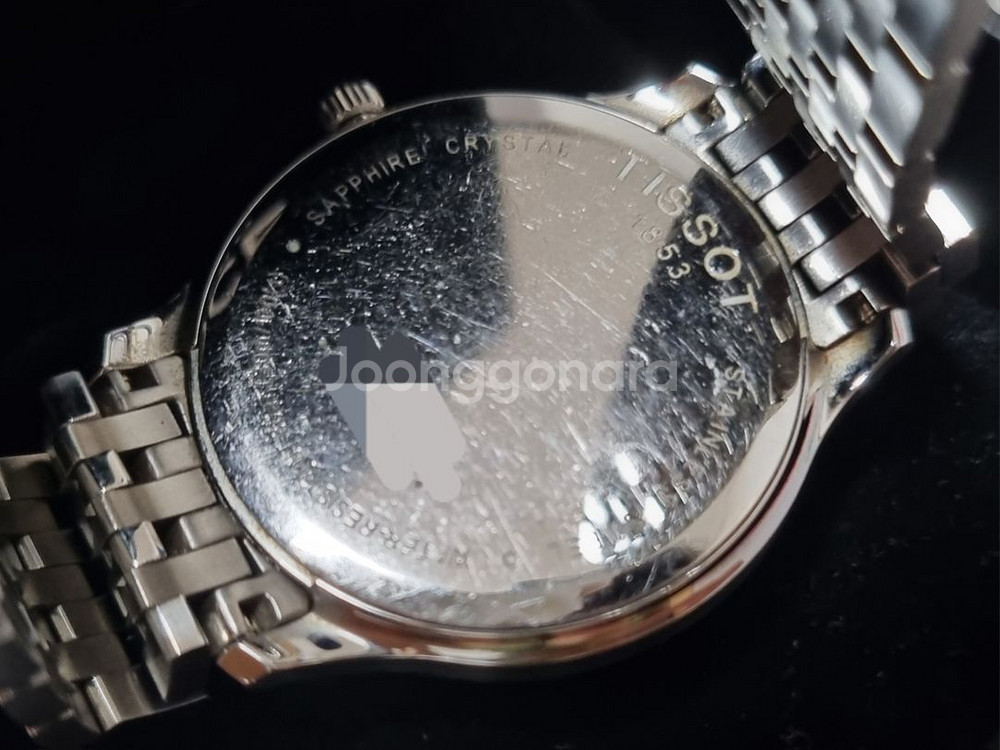 [TISSOT] 티쏘 트래디션 시계 그레이 42 mm--3